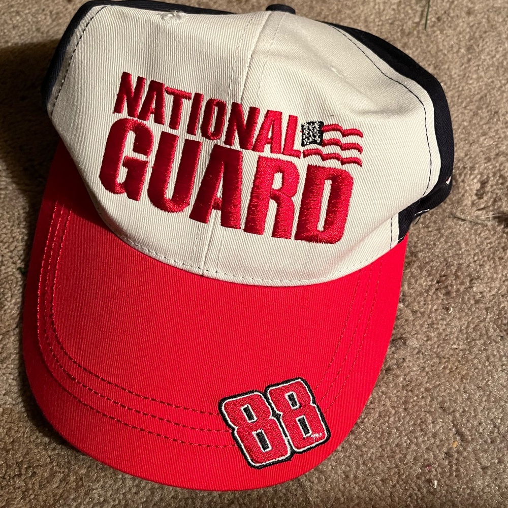 Dale Earnhardt National Guard hat